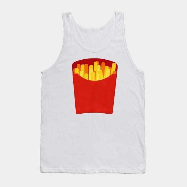 Carton Of Fries Tank Top by Rosi Feist